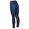 Dublin Shona Damen Reithose Mit Kniebesatz In Jeansoptik -Equestrian Dreams 305795 DNB 1