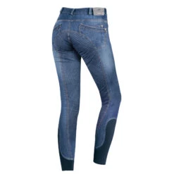 Schockemöhle Delphi Damen Reithose In Jeansoptik Mit Vollbesatz -Equestrian Dreams 322310 JB 1