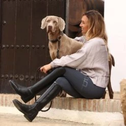 AA Platinum Damen Reitleggings Mit Kniebesatz -Equestrian Dreams 337274 G 6