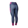Dublin Power Tech Colour Block Damen Reitleggings Mit Vollbesatz Grip -Equestrian Dreams 340773 RE 1