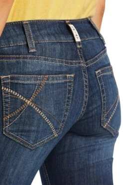 Ariat Vicky Mid Rise Arrow Fit Boot Cut Damenjeans -Equestrian Dreams 341137 DNB 4