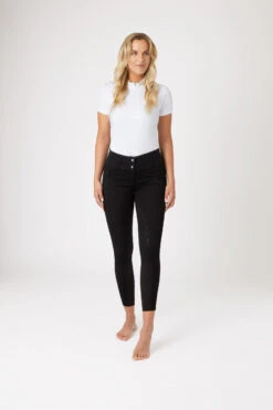 Horze Daniela Damen Reithose Mit Vollbesatz Und Silikon Grip -Equestrian Dreams 36037 BL 3