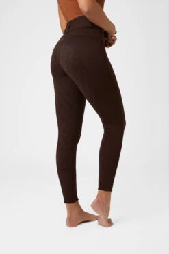 Horze Mia Damen Winterreithose Mit Vollbesatz Und Silikon Grip -Equestrian Dreams 36053 DBR 2