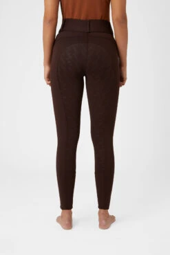 Horze Mia Damen Winterreithose Mit Vollbesatz Und Silikon Grip -Equestrian Dreams 36053 DBR 4