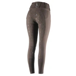 Horze Desiree Reithose Mit Vollbesatz Für Damen Mit Silikon Grip Und Gürtelschlaufen -Equestrian Dreams 36055 BRBR 3