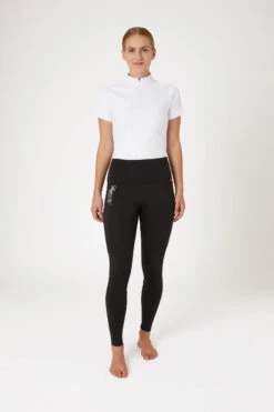 B Vertigo Lara Damen Reitleggings Mit Vollbesatz Mit Hohem Bund -Equestrian Dreams 36069 bl 03