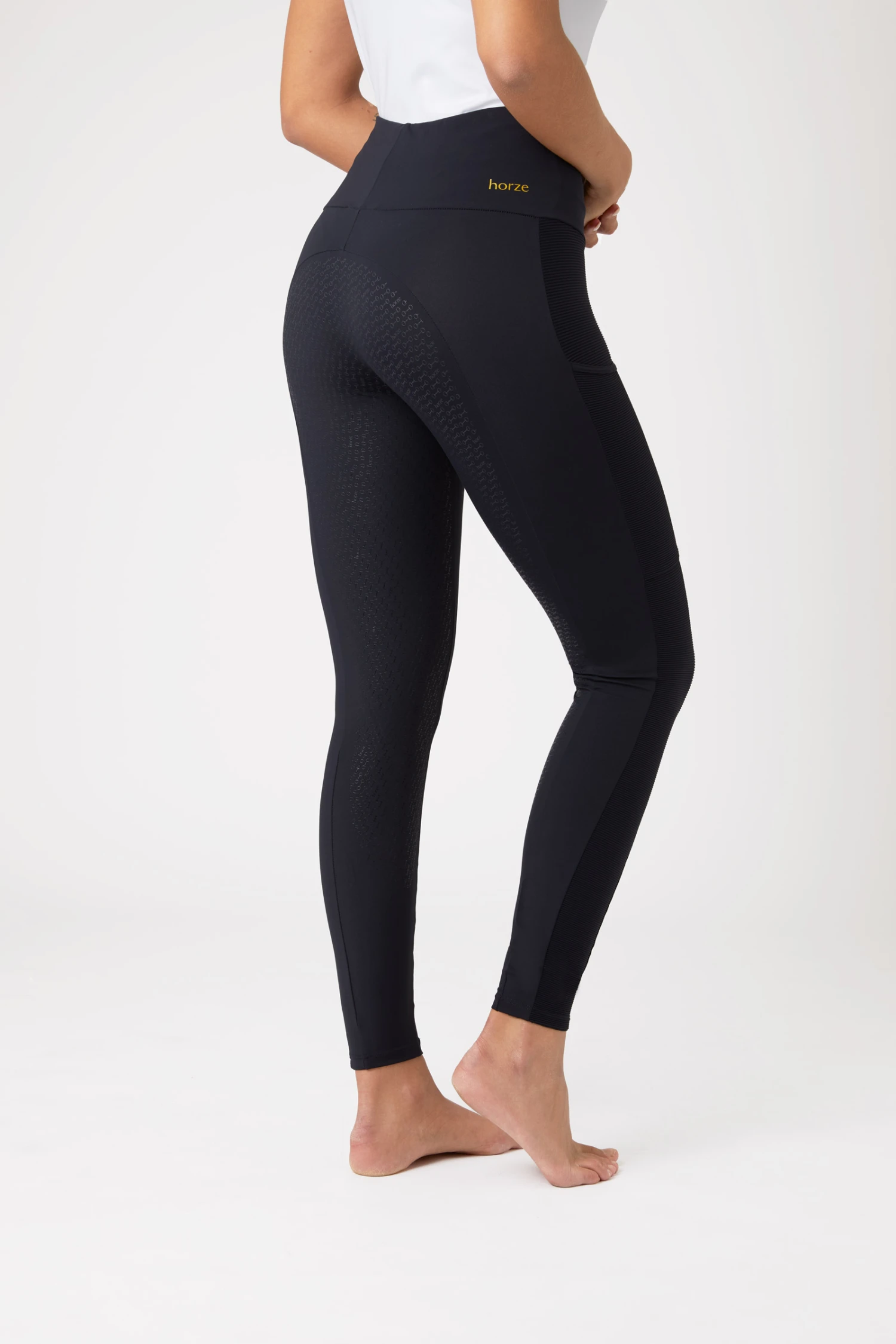 Horze Mathilde Funktions Reitleggings Mit Vollbesatz 4 Horze Mathilde Funktions Reitleggings Mit Vollbesatz – Bild 2