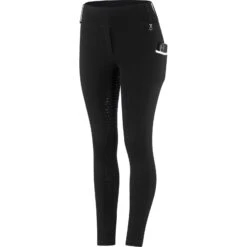 Horze Lucinda Damen Reitleggings Mit Vollbesatz Mit Hohem Bund 23 Horze Lucinda Damen Reitleggings Mit Vollbesatz Mit Hohem Bund -Equestrian Dreams 36075 BL 2