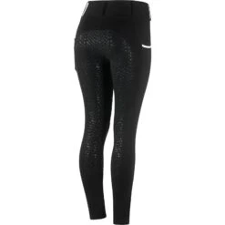 Horze Lucinda Damen Reitleggings Mit Vollbesatz Mit Hohem Bund 24 Horze Lucinda Damen Reitleggings Mit Vollbesatz Mit Hohem Bund -Equestrian Dreams 36075 BL 3
