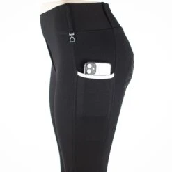 Horze Lucinda Damen Reitleggings Mit Vollbesatz Mit Hohem Bund 25 Horze Lucinda Damen Reitleggings Mit Vollbesatz Mit Hohem Bund -Equestrian Dreams 36075 BL 4