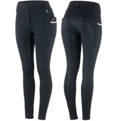 Horze Lucinda Damen Reitleggings Mit Vollbesatz Mit Hohem Bund 34 Horze Lucinda Damen Reitleggings Mit Vollbesatz Mit Hohem Bund -Equestrian Dreams 36075 VDB 1
