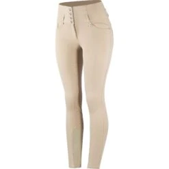 Horze Tara Damen Reithose Mit Silikonvollbesatz Und Hohem Bund -Equestrian Dreams 36091 TFBE 2