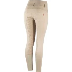 Horze Tara Damen Reithose Mit Silikonvollbesatz Und Hohem Bund -Equestrian Dreams 36091 TFBE 3