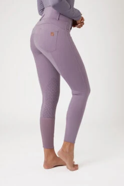 Horze Tara Damen Reithose Mit Kniebesatz Und Hohem Bund -Equestrian Dreams 36092 rgpu 02