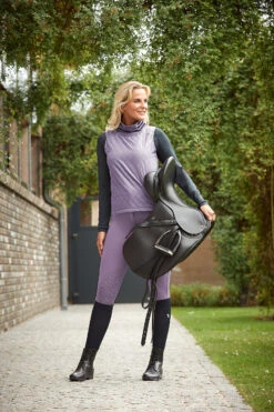 Horze Tara Damen Reithose Mit Kniebesatz Und Hohem Bund -Equestrian Dreams 36092 rgpu 07