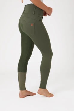 Horze Tara Damen Reithose Mit Vollbesatz Mit Hohem Bund 33 Horze Tara Damen Reithose Mit Vollbesatz Mit Hohem Bund -Equestrian Dreams 36093 BKGR 2