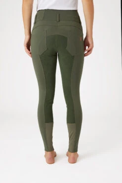 Horze Tara Damen Reithose Mit Vollbesatz Mit Hohem Bund 35 Horze Tara Damen Reithose Mit Vollbesatz Mit Hohem Bund -Equestrian Dreams 36093 BKGR 4