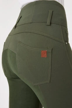 Horze Tara Damen Reithose Mit Vollbesatz Mit Hohem Bund 37 Horze Tara Damen Reithose Mit Vollbesatz Mit Hohem Bund -Equestrian Dreams 36093 BKGR 6