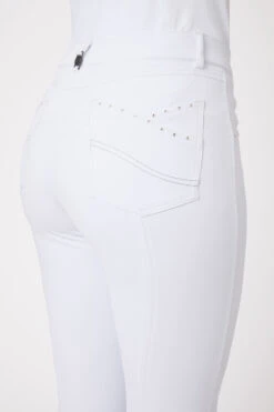 B Vertigo Olivia Damen Reithose Mit Kniebesatz Mit Silikon-Grip -Equestrian Dreams 36295 bwh 06