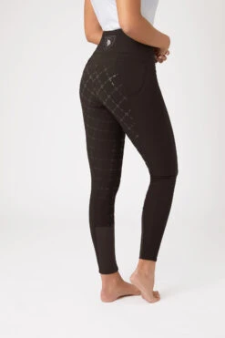 Horze Desiree Damen Reithose Mit Silikonvollbesatz Und Hohem Bund -Equestrian Dreams 36605 DBR 2