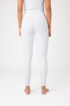 Horze Desiree Damen Reithose Mit Silikonvollbesatz Und Hohem Bund -Equestrian Dreams 36605 WH 4