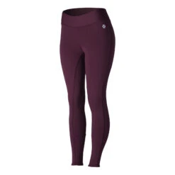 Horze Active Winterreitleggings Mit Vollbesatz Und Silikon-Grip Für Damen -Equestrian Dreams 36610 EDPU 1