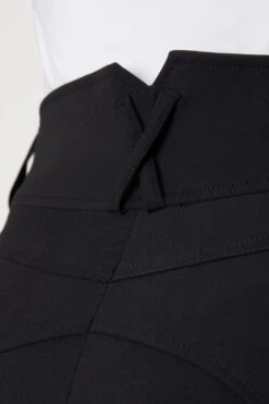 Horze Angelina Leichte Damen Stretch-Reithose Mit Lederkniebesatz -Equestrian Dreams 36618 BL 5