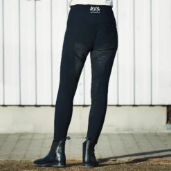 B Vertigo Justine Damen Thermoreithose Mit Vollbesatz Und Silikon Grip -Equestrian Dreams 36644 BL 4