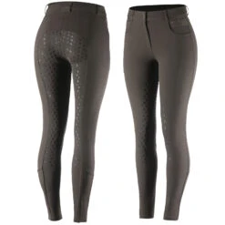 Horze Sienna Damen Reithose Mit Vollbesatz Und Silikon Grip -Equestrian Dreams 36660 BRBR 1