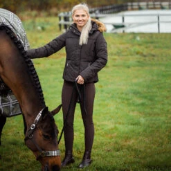 Horze Sienna Damen Reithose Mit Vollbesatz Und Silikon Grip -Equestrian Dreams 36660 BRBR 4