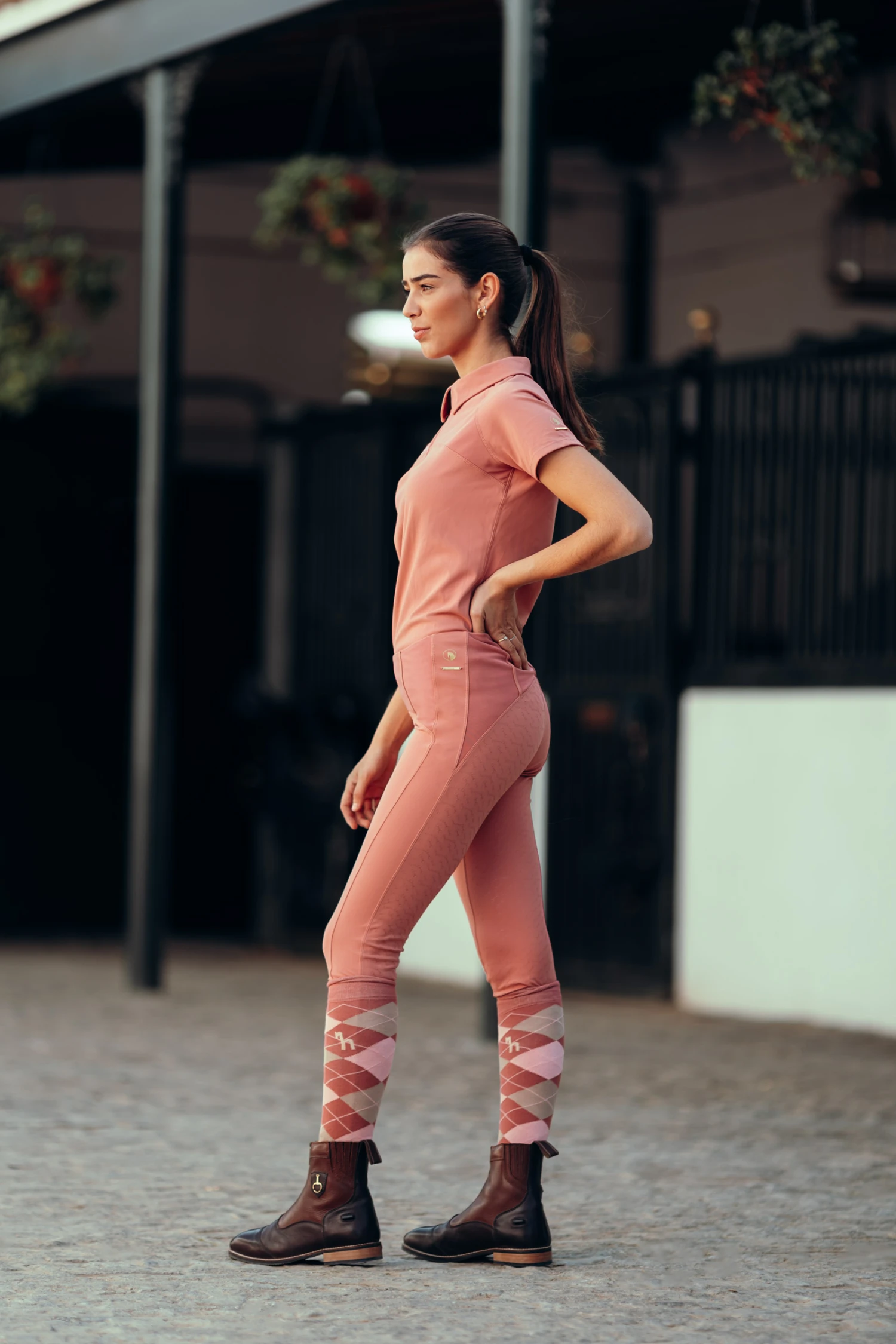 Horze Ciandra Damen Reitleggings Mit UV-Schutz 19 Horze Ciandra Damen Reitleggings Mit UV-Schutz – Bild 17