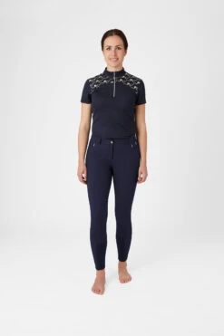 Horze Kaitlin Damen Kniebesatzreithose Mit Blumendetail -Equestrian Dreams 36706 pdb 03