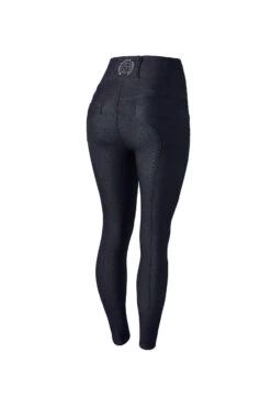 Horze Katia Jeans Look Vollbesatzreitleggings Für Damen