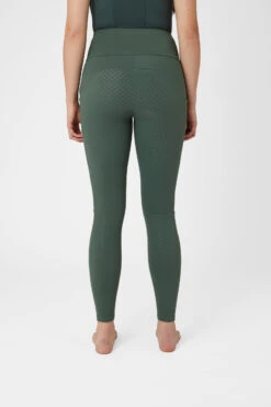 Horze Ginny Damen Reitleggings Mit Silikonvollbesatz Und Handytasche -Equestrian Dreams 36721 CLGR 4