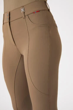B Vertigo Davina Mittelhohe Kniebesatzreithose Mit Handytaschen Für Damen -Equestrian Dreams 36723 SBE 5