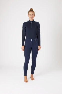 B Vertigo Davina Mittelhohe Kniebesatzreithose Mit Handytaschen Für Damen -Equestrian Dreams 36723 VDB 3