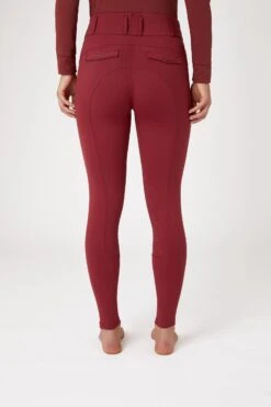 Horze Ingrid Damen Winter Reithose Mit Hohem Bund Und Kniebesatz -Equestrian Dreams 36743 MWRE 4