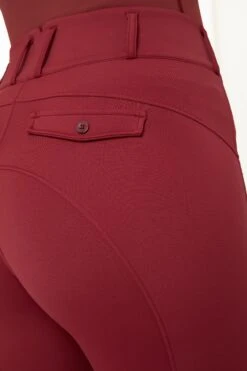 Horze Ingrid Damen Winter Reithose Mit Hohem Bund Und Kniebesatz -Equestrian Dreams 36743 MWRE 6