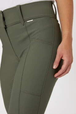 Horze Indira Damen Vollbesatzreithose Mit Hohem Bund -Equestrian Dreams 36758 BKGR 5