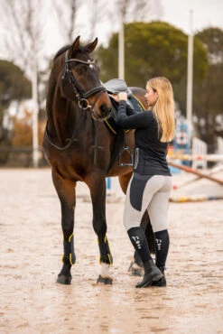 Horze Ebba Damen Reithose Mit Vollgrip Und Mesh -Equestrian Dreams 36765 025 08