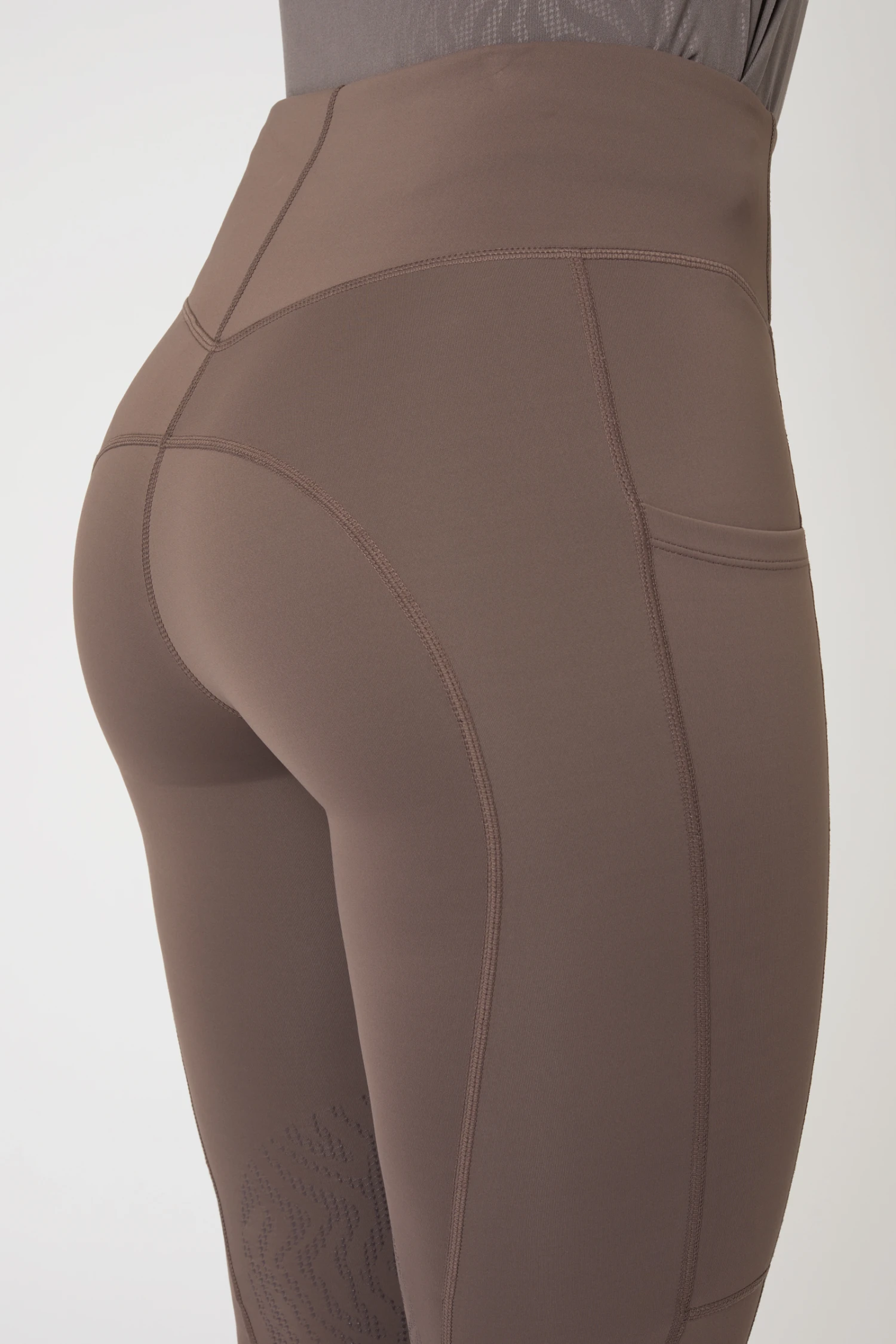 Horze Alyssa Damen Reitleggings Mit Kniegrip 9 Horze Alyssa Damen Reitleggings Mit Kniegrip – Bild 7