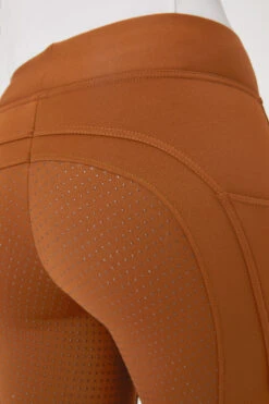 Horze Active Damen Winter Vollbesatzreitleggings Mit Handytasche -Equestrian Dreams 36780 cfbr 06