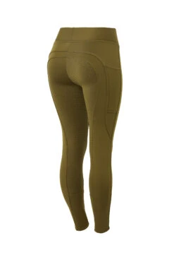 Horze Active Damen Winter Vollbesatzreitleggings Mit Handytasche -Equestrian Dreams 36780 dogr 01