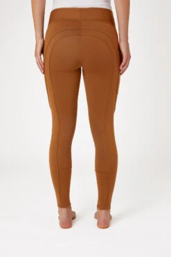 Horze Active Damen Winter Kniebesatzreitleggings Mit Handytasche -Equestrian Dreams 36790 cfbr 04