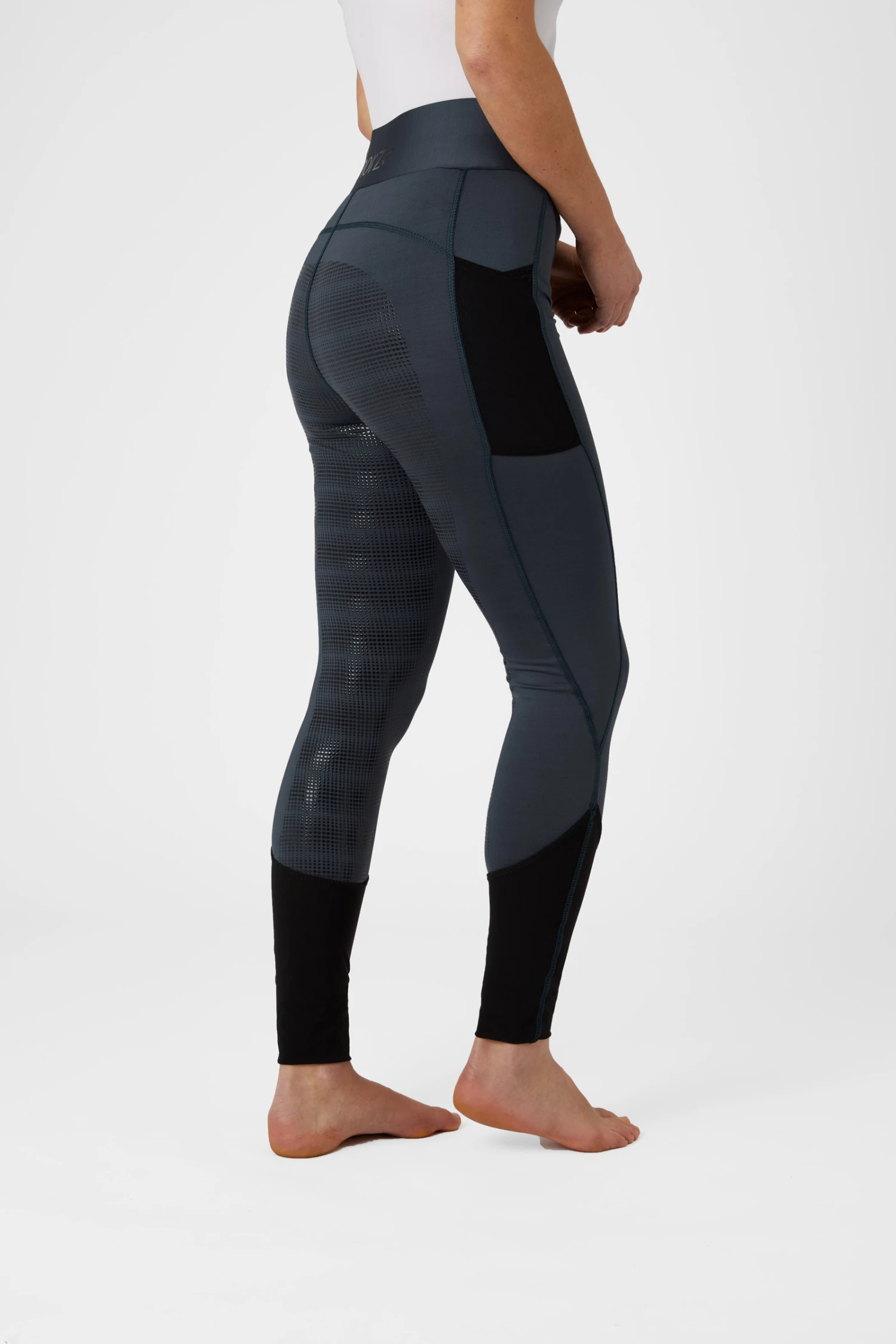 Horze Damen Reitleggings Mit Silikonvollbesatz Und Mesh 4 Horze Damen Reitleggings Mit Silikonvollbesatz Und Mesh – Bild 2