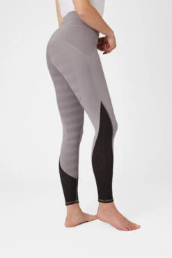 Horze Damen Reitleggings Mit Silikonvollbesatz Und Mesh Einsätzen 17 Horze Damen Reitleggings Mit Silikonvollbesatz Und Mesh Einsätzen -Equestrian Dreams 36907 ZN 2