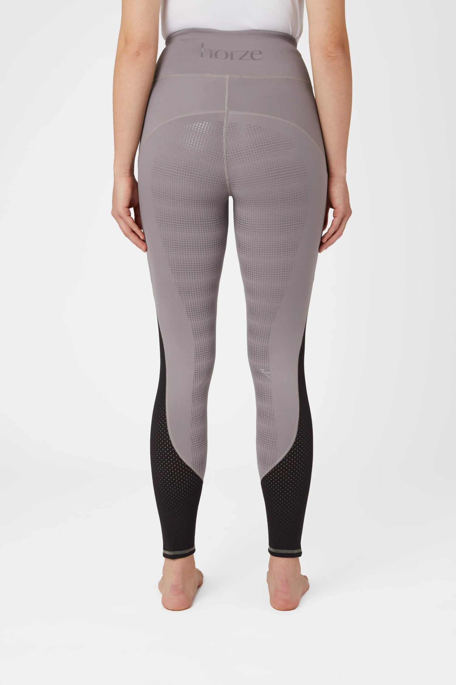 Horze Damen Reitleggings Mit Silikonvollbesatz Und Mesh Einsätzen 11 Horze Damen Reitleggings Mit Silikonvollbesatz Und Mesh Einsätzen – Bild 9