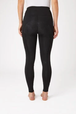 Horze Reitleggings Mit Silikonvollbesatz Und Kristalltaschen -Equestrian Dreams 36908 BL 4