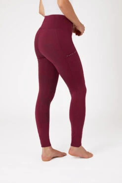Horze Reitleggings Mit Silikonvollbesatz Und Kristalltaschen -Equestrian Dreams 36908 BRE 2