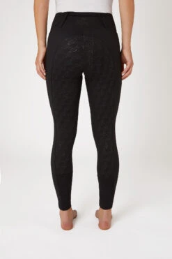 Horze Vollbesatzreitleggings Mit Roségoldenem Reißverschluss 25 Horze Vollbesatzreitleggings Mit Roségoldenem Reißverschluss -Equestrian Dreams 36909 bl 04